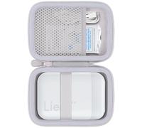 Flaxune Hard Travel Carrying Case for Liene 2x3” Photo Printer (White)