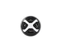 FLBZBLKASL 5.75" Led Motorcycle Headlight Retro Gradient Welcome Halo Dual Drl for Overlanding Motorcycles Motorcycle Hi/Lo Beam Running Light(Hz001R)