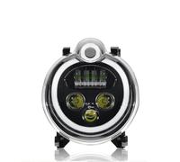 FLBZBLKASL For Vmax 1700 2009-2020 Headlight LED DRL With E-MARK E9 Front Motorcycle Lights Low Beam Headlamp Assembly Waterproof Motorcycle Hi/Lo Beam Running Light