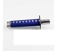 FLBZBLKASL Gear Shifter Knobs Universal 200MM/300MM Samurai Sword Shift Knob Shifter with Adapters Gear Accessories Head Gear Lever Knob( Blue)