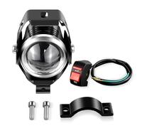 FLBZBLKASL Motorcycle Headlight Front Foglight FOR Benelli FOR TRK502 X FOR TRK 502X 2021 FOR 502 12V LED Headlamp Angel Eye Motorbike Motorcycle Hi/Lo Beam Running Light(1PCS U5 with Switch)