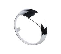 FLBZBLKASL Motorcycle Headlight Grill Motorcycle Scooter Headlight For Vespa For Primavera 150 2018-2023 Frame Cover Headlamp Protector Cover Front Light Mask(Chrome sliver)