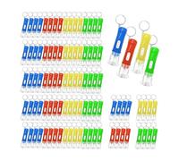 Flcivsh 100 Pcs Mini Flashlight Keychain Bulk Mini Keychain Led Small Flashlights for Kids Adults Hiking Camping Stuffers Home