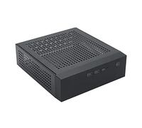 Flcivsh 1Pcs Mini ITX Computer Chassis DC Power Supply Industrial Control Chassis Home Desktop Computer Case