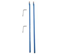 Flcivsh 2pcs Two Way Rod Type Guitar Truss Rod Steel 9 X 440mm Blue