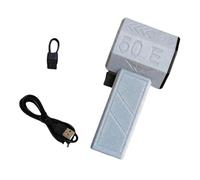 Flcivsh 50E Handheld Turbo Jet Fan Car Violent Air Blower 50mm Brushless Motor Powerful Electric Dust Blower A
