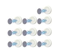 Flcivsh Magnetic Hooks Wall Mount Anti-Lost Magnet Storage Holder for Remote Control Fridge Sticker Home Organizer Hook 10PCS
