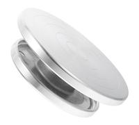 Flcivsh Pottery Turntable Tools for Pottery Turntable for Cake Stand Aluminium Revolving Cake Stand Rotating Paper Cups 20cm