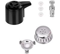 Flcivsh Steam Release Handle Float Valve Replacement Parts with 3 Silicone Caps for Instantpot Duo 3, 5, 6 QT,Duo Plus 3, 6 QT