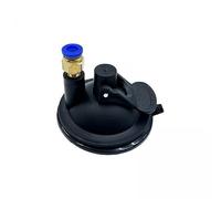 FLCPJGV 2 Teaser Holder Suction Cup Base Attachment Replacement Parts Strong Seal Mount Stable Solid Fixing Reusable Cat Spring String Accessory Suit, Black, 4 Pcs