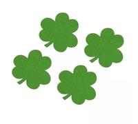 FLCPJGV 3x4pcs St. Patrick's Day Easter Coaster Pads Pot Holder Ornaments Set, 3 Pcs