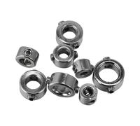 FLCPJGV 6 Pieces Bits Depth Stop Kit Position Limiting Collar Stainless Steel Shaft Guide Stopper Screw Adjustment Tool Suitable for Machinery, 8pcs