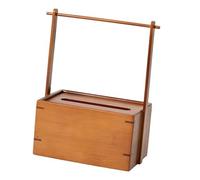 FLCPJGV Bamboo Tissue Box Bathroom Toilet Decor Dispenser for Studies Dining Tables