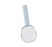 FLCPJGV Cat Spoon Measuring Spoon Food Scooper Long Handle Feeder Built-in Bag Clip Accurate Scale Multipurpose Use Suitable for Cat Dog Kitten Small Pet, blue