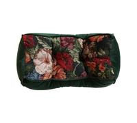 FLCPJGV Couch Pillow Decorative Throw Pillows Decorative Cushions Rectangular Double Stitched for Living Room Bedroom Office Cafe Restaurant, Flowers Dark Green