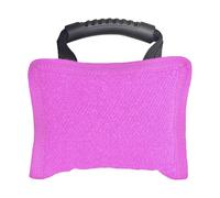 FLCPJGV Dog Bite Cushion, Training Cushion, Tug Toy, Handle Cushion Made of Polyester for Outdoor Training And Home Use, Pink