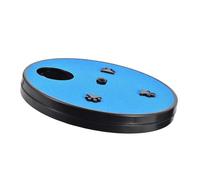 FLCPJGV Dog Scratch Pad Nail File Nail Clippers Treat Box Surface Removable Feeding Compartments Suitable for Dogs Indoor Cats Animals, Blue