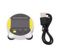 FLCPJGV Electronic Tape Measure Portable Digital Ruler USB Smart Rolling Ruler Display Measuring Tool Accurate Reading Suitable for Construct, Yellow