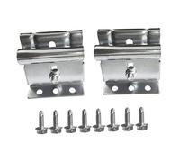 FLCPJGV Garage Door Brackets, Top Fixings, Accessories, Galvanized Steel, Wear-Resistant, Versatile, Reliable, Hardware, Parts