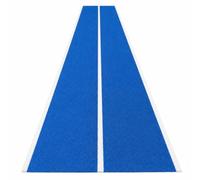 FLCPJGV Indoor Exercise Surface Synthetic Turf White Markings Measurement Grid Fiber Backing Material Suitable for Home Workouts Physical Therapy