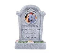 FLCPJGV Pet Memorial Statue Memorial Monument for Headstone Memorial Statue Pet Tombstone Statue Sturdy Outdoor Marker Suitable for Home Yard, Accompany