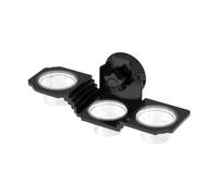 FLCPJGV Reptile Feeder Pet Reptile Feeder Feeding Dish Water Bowl Versatile Suction Cup Reptile Feeding Food Bowl Worm Dish Gecko Chameleon Reptile Food Conta, 19x6.1x8cm