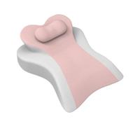 FLCPJGV Wedge Prone Pillow Offering Memory Foam Comfort for Back Legs Support While Facing Down, Pink White