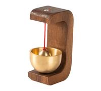 FLCPJGV Wooden Tradesman's Bell for A Warm Welcome, C Shape