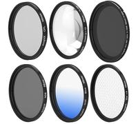 FLD CPL ND Filter Photography MC HD Lens UV Filter Camera Accessories 49mm 52mm 55mm 58mm 62mm 67mm 72mm 77mm (Color : FLD, Size : 58mm)