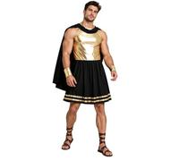 Fldy Men Knight Warrior Uniforms Ancient Gr ostume | Mr Toga Costume,Medieval Warrior Outfits,Mythology Themed Cosplay Outfit,Ancient Roman Soldier Costume,Egyptian Robe