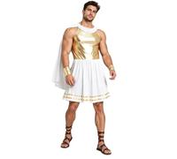 Fldy Men Knight Warrior Uniforms Ancient Gr ostume | Mr Toga Costume,Medieval Warrior Outfits,Mythology Themed Cosplay Outfit,Ancient Roman Soldier Costume,Egyptian Robe