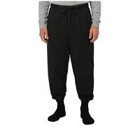 Fldy Mens Bedridden Patients Adaptive Pants Incontinence Care Trousers Drawstring Jogger Pants Black L