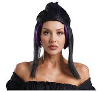 Fldy Womens Anime Demon Slayer Characters Play Wigs Kimetsu no Yaiba Mitsuri Halloween Cosplay Wigs Type C One Size