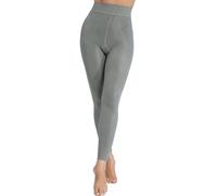 Fldy Womens Sheer See Through Leggings Tights High Waist Tummy Control Glossy Shiny Pantyhose Grey One Size