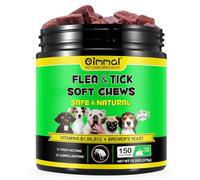 Flea and Tick Support Chews for Dogs, Dog Flea Care, Flea Support Chewable Supplement - 150 Soft Chewables for Daily Wellness Support, Suitable for for All Breeds, Peking Duck Flavor