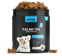 Flea and Tick Treatment for Dogs Chewable - 150 Chews - Dog Flea & Tick Control - Chewables for Dogs - Vet approved US Oral Treatment - Chicken