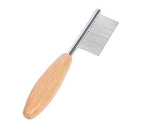 Flea Comb for Cats 3 Pcs, Wooden Cat Comb Pet Comb with Rounded-Tip Teeth and Loose, Grooming Comb Tool for Cats,Dogs and Rabbits Hair 72415