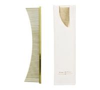 Flea Comb - Professional Stainless Steel Grooming Brush, Fine-Tooth Dematting Tool for Cats and Dogs | Tear Stain Remover, Gentle Pet Care Comb, Ideal for Daily Brushing Routine for Home Use