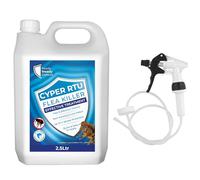Flea Killer Spray 2.5L | Cypermethrin-Based RTU Treatment for Indoor Use | Fast-Acting, Long-Lasting Protection | Insect Spray for Commercial Properties, Hotels, Warehouses & Home Use
