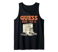 Flea Market GUESS WHAT THIS IS Funny Antique Collector Tank Top