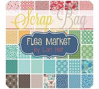 Flea Market Scrap Bag (Approx 2 Yards) by Lori Holt for Riley Blake 2 Yards DIY Quilt Fabric