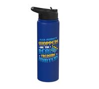 Flea Market Shoppers are The Real Treasure Hunters Thrifting Stainless Steel Insulated Water Bottle