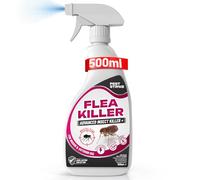 Flea Spray for The Home - 500ml Safe and Effective Flea Treatment for The House Against Fleas and Ticks - Long Lasting Pet and Child Friendly Household Flea Sray, Prevents Reinfestation