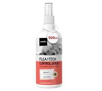 Flea Spray for the Home Dogs & Cats 500ml - Lick-safe & Fast-Acting Flea Spray for Dogs - With Essential Oils to Control Ticks, Lice & Mites