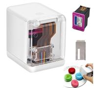 FLEAGE Portable Handheld Food Printer, Edible Inkjet Food Printer, with Detachable Ink and APP Control, with Advanced Thermal Inkjet Technology, for Coffee, Bread, Cake, Biscuits
