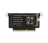 FLEANE FM17A 512GB PCIE 3.0x4 NVME 3D NAND TLC Flash SSD for MacBook Pro Retina A1708 (2016-2017) Included DIY Tools (512GB)