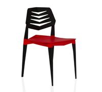 Flecharo - Outdoor chair Red/Black