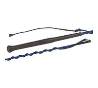 Fleck Lunge Whip, 2-Piece, Black, 200cm