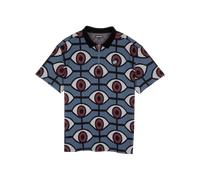 Fleck Polo Shirt in Salba Eyes