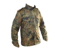 Flecktarn Camouflage M65 Field Jacket - US Army Style Military Parka Winter Coat